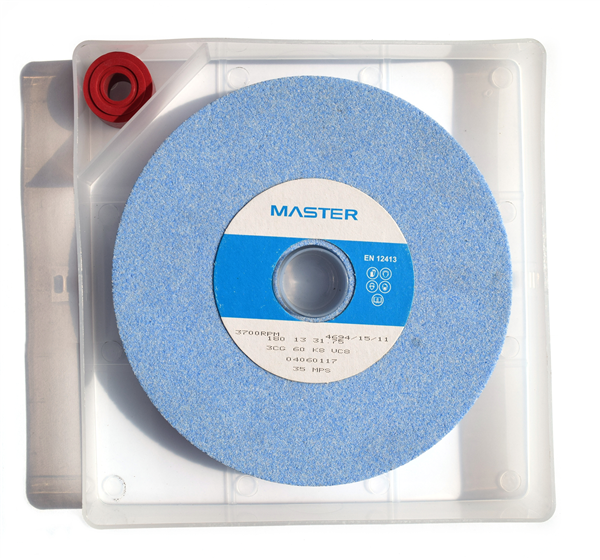 Master Grinding Wheel 180 x 13 x 31.75mm 3CG60 K8V - with storage box